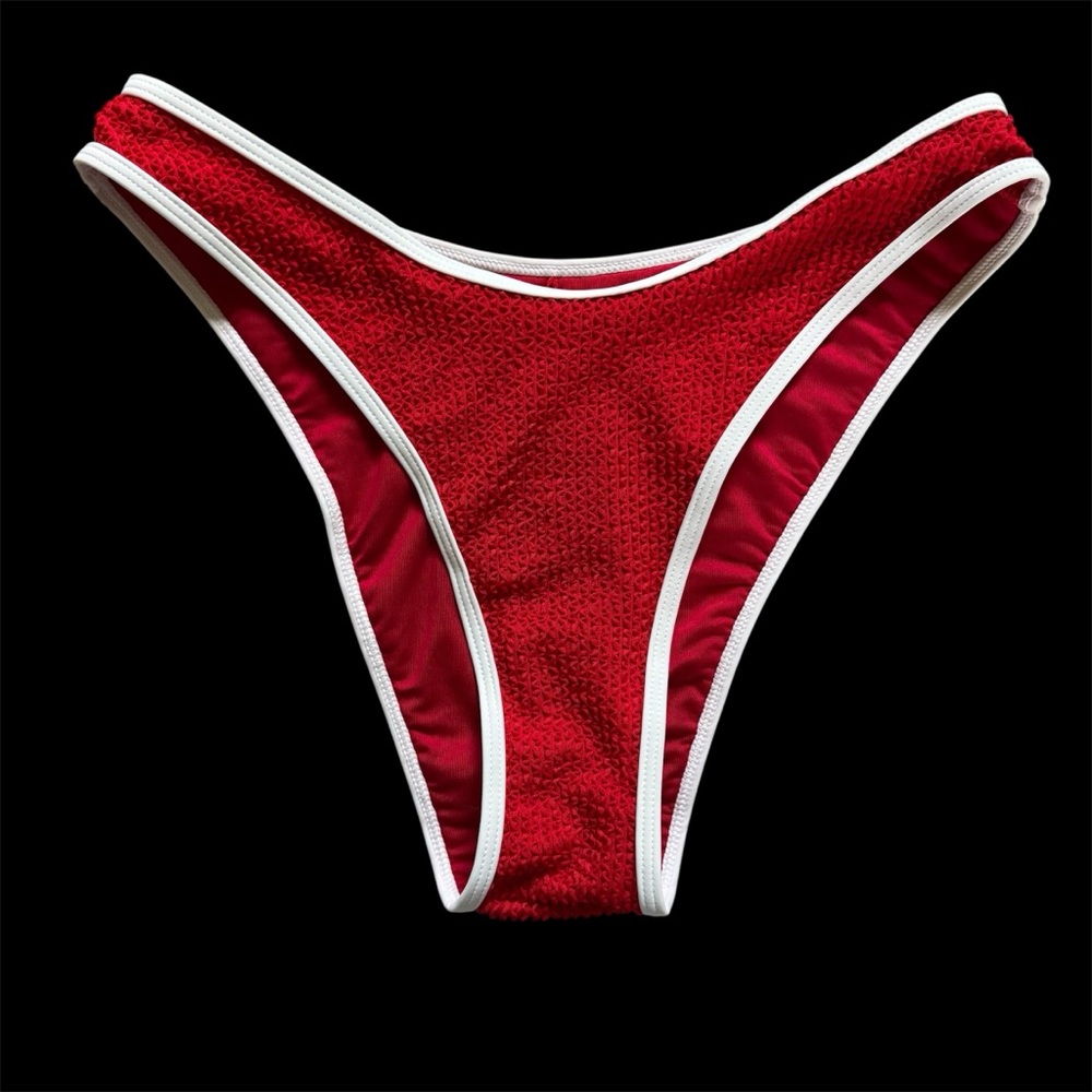 Red Women's Swim Bottom